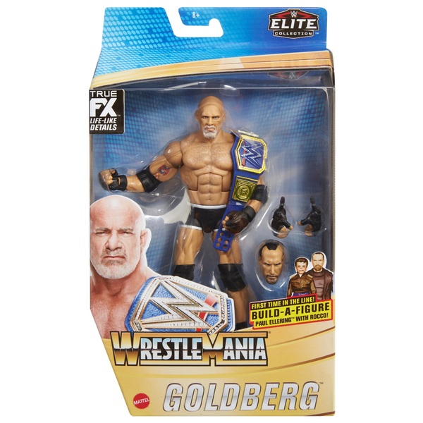 WWE WrestleMania Elite Goldberg Action Figure - Smyths Toys UK