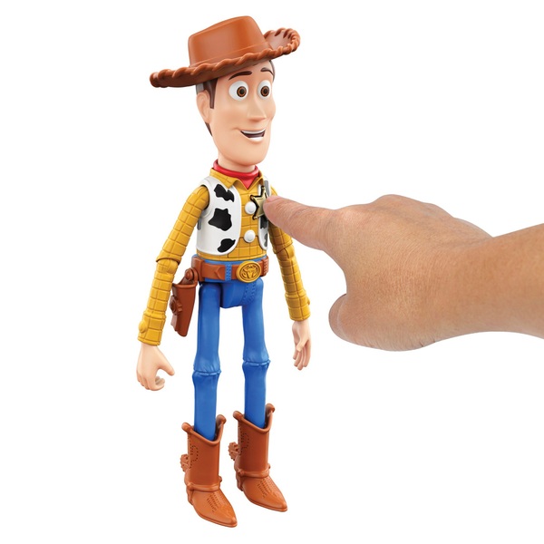 Disney Pixar Interactables Toy Story Woody Talking Figure Smyths Toys Uk - toy story 3 roblox