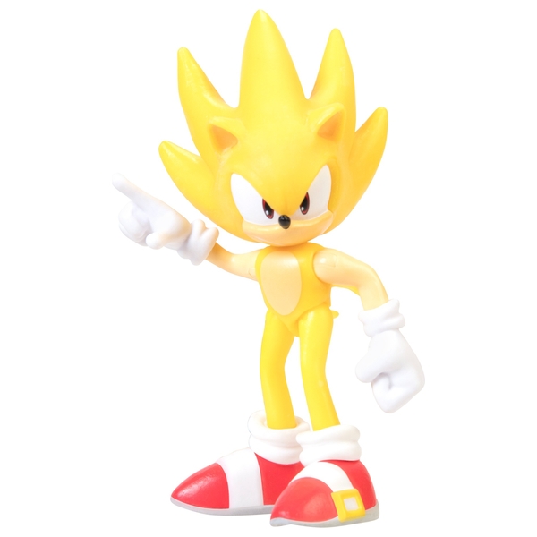 Sonic The Hedgehog 6cm Modern Super Sonic Figure | Smyths Toys UK