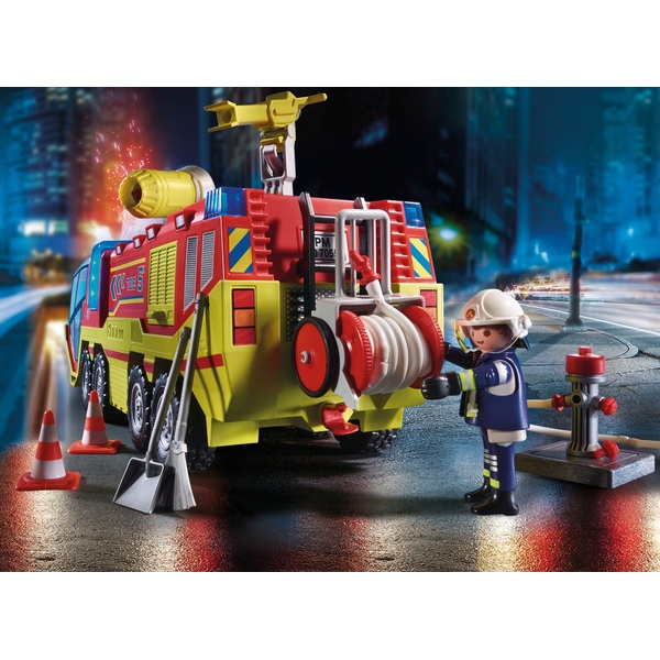 Playmobil 70557 City Action Fire Engine With Truck | Smyths Toys Ireland