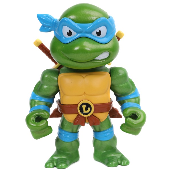 Teenage Mutant Ninja Turtles Diecast 10cm Leonardo Figure - Smyths Toys UK