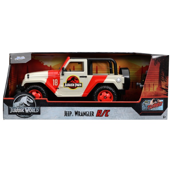 Jurassic World Remote Control - Jurassic Park Jeep | Smyths Toys UK