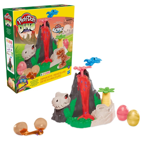 Play Doh Slime Dino Crew Volcano Playset Smyths Toys Uk