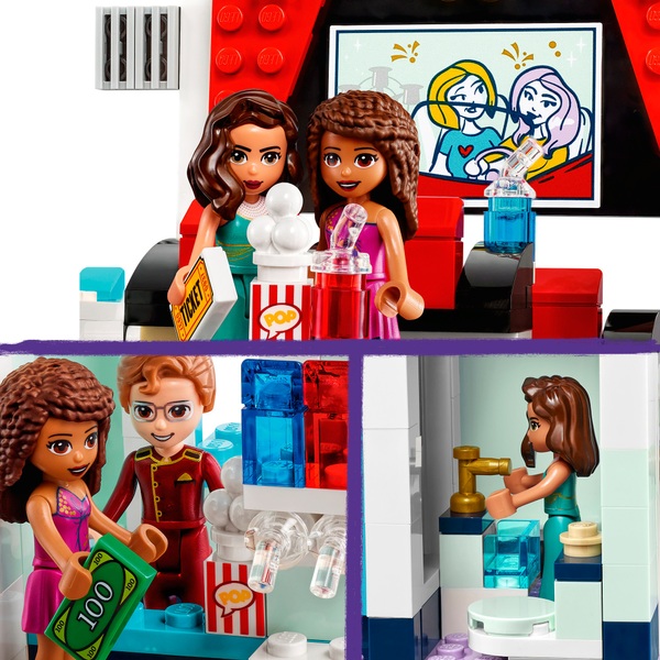 LEGO 41448 Friends Heartlake City Movie Theater Cinema Set | Smyths ...