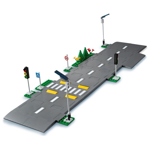 LEGO 60304 City Road Plates Building Set with Traffic Lights Smyths