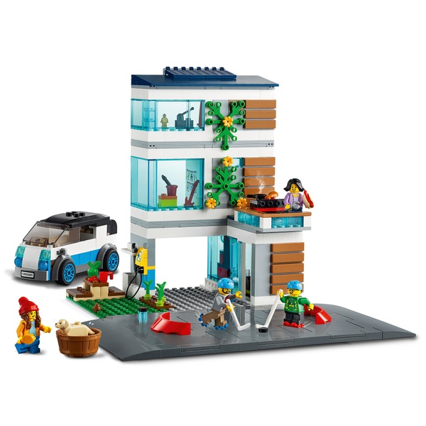 LEGO 60291 City Community Family House Modern Building Set | Smyths Toys UK