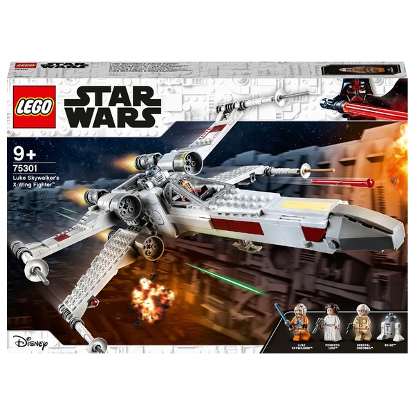 LEGO Star Wars 75301 Luke Skywalker's X-Wing Fighter Toy with R2D2 | Smyths Toys UK