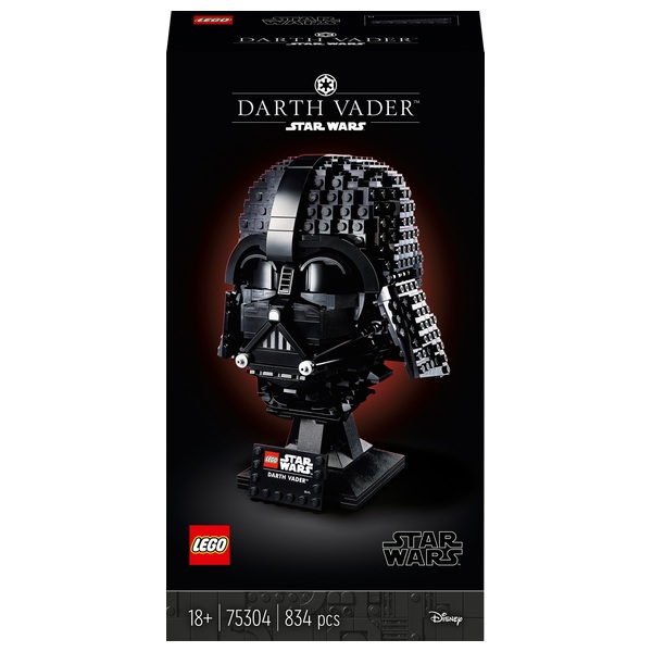 LEGO Star Wars 75304 Darth Vader Helmet Set for Adults 3D Mask | Smyths Toys UK