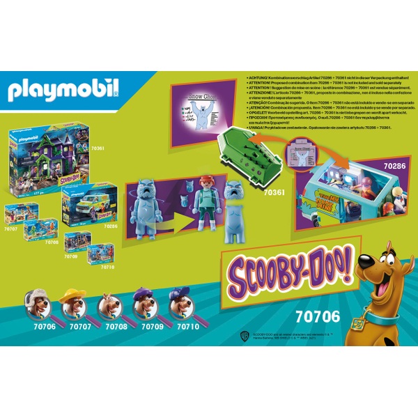 Playmobil,SCOOBY-DOO,SNOW GHOST,YETI,SERIES #1 GHOST VILLIANS