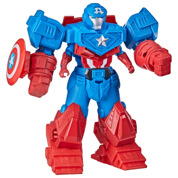 Marvel Avengers Mech Strike 20cm Captain America Action Figure Smyths