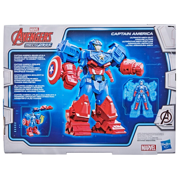 captain america robot toy