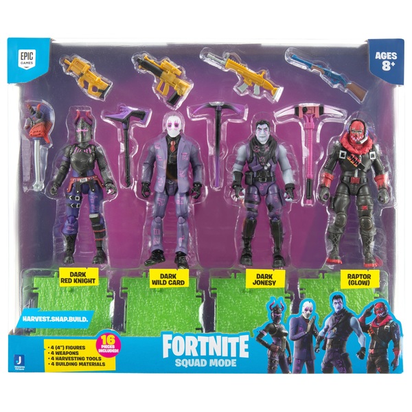 Fortnite Dark Legends - Squad Mode 4 Figure Pack Series 5 - Smyths Toys UK