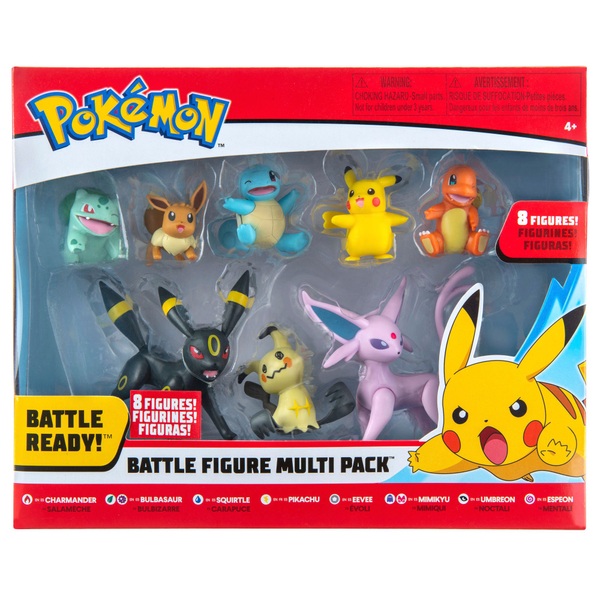 Pokémon Battle Figure Multipack 8 Pack Wave 6 | Smyths Toys Ireland