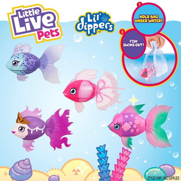 Little Live Pets Lil Dippers Fish Series 2 Assortment Smyths Toys UK