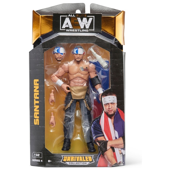 AEW Santana Unrivaled Collection 16.5cm Action Figure | Smyths Toys UK