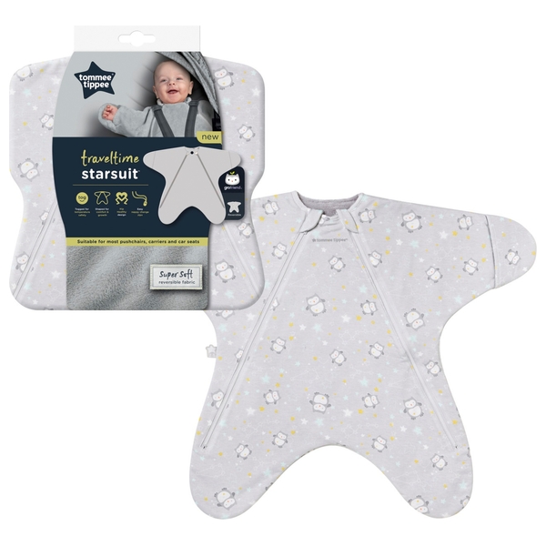 Tommee Tippee Grobag Travel Time Starsuit Baby Wrap 2.5 Tog Ollie the