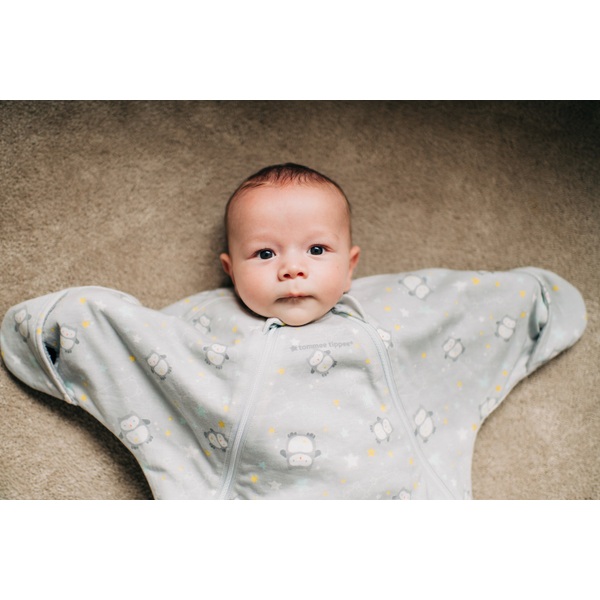 Tommee Tippee Grobag Travel Time Starsuit Baby Wrap 2.5 Tog Ollie the Owl Smyths Toys Ireland