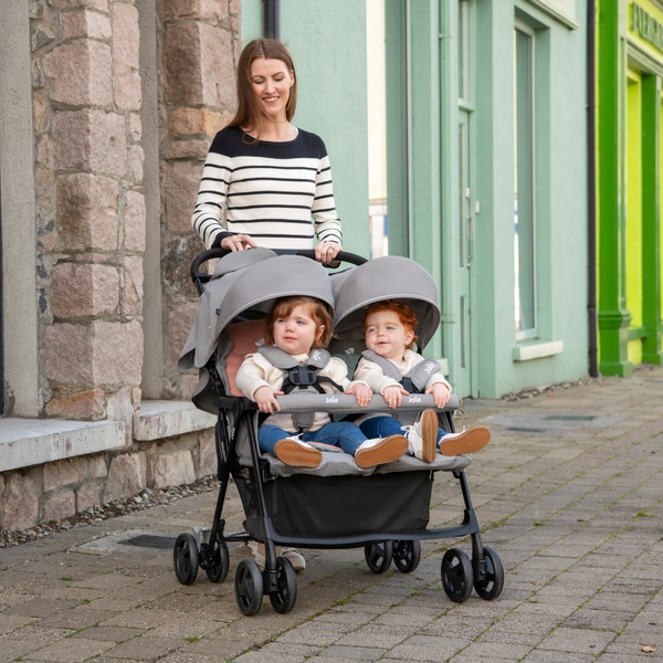Intiem koffer Draak Joie Aire Twin Pushchair - Nectar and Mineral | Smyths Toys UK