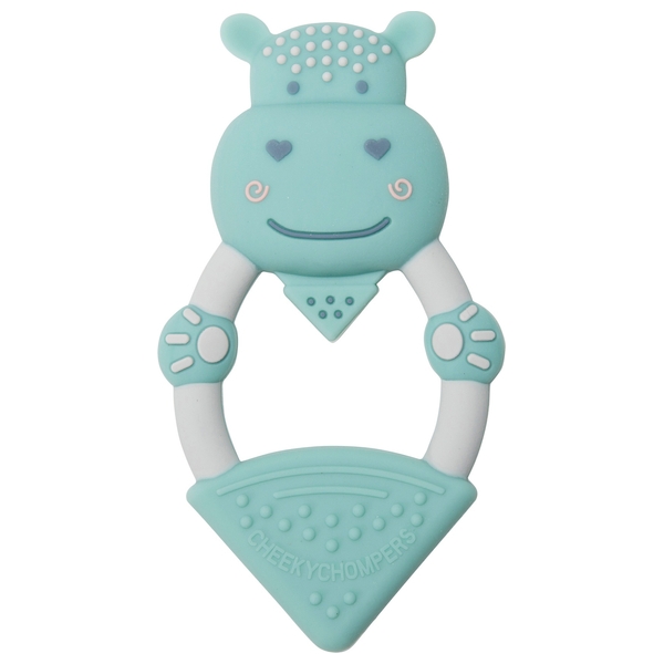 Cheeky Chompers Textured Teething Toy, Chewy the Hippo | Smyths Toys UK