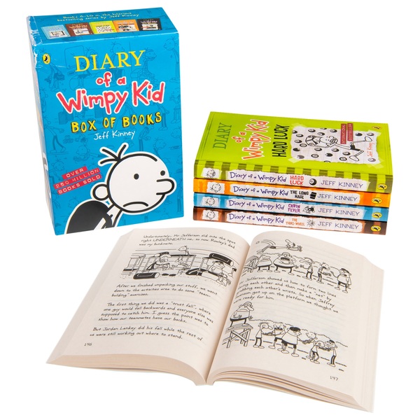 Diary of a Wimpy Kid Box Set Books 6 to 10 Smyths Toys UK