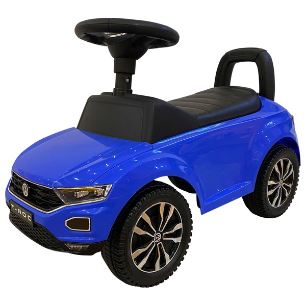 voorkomen campagne Paar Volkswagen loopauto VW T-Roc blauw | Smyths Toys Nederland