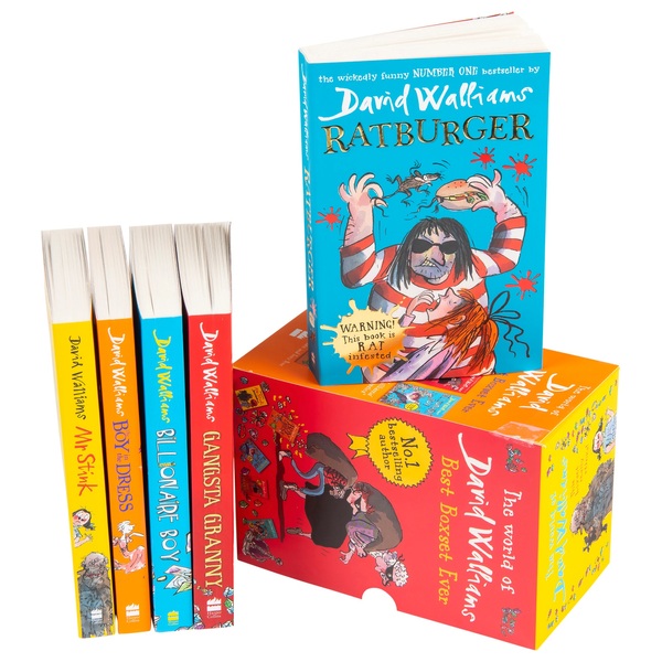 The World of David Walliams: Best Boxset Ever, 5 Book Set Collection ...