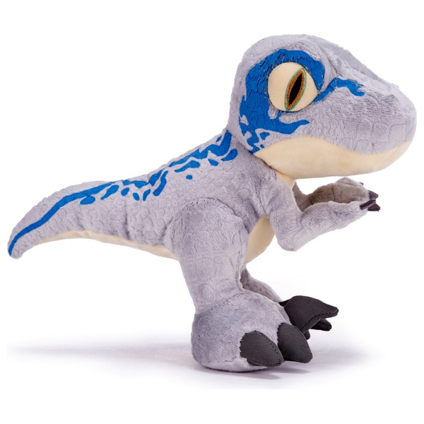 Jurassic World 35cm Blue Raptor Dinosaur Soft Toy | Smyths Toys Ireland