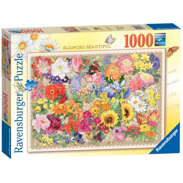 Ravensburger Blooming Beautiful 1000 Piece Jigsaw Puzzle - Smyths Toys UK