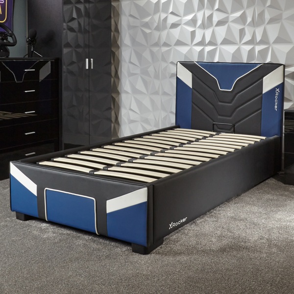 X Rocker Cerberus Gaming Bed in a Box Blue Smyths Toys Ireland