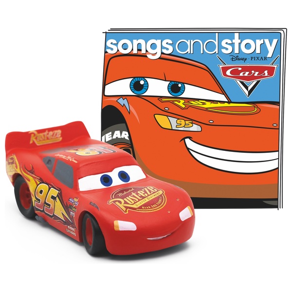 Tonies Disney Pixar Toniebox Audio Player Bundle with Woody, Lightning  McQueen, Nemo, and Mater, for Kids 3+, Red