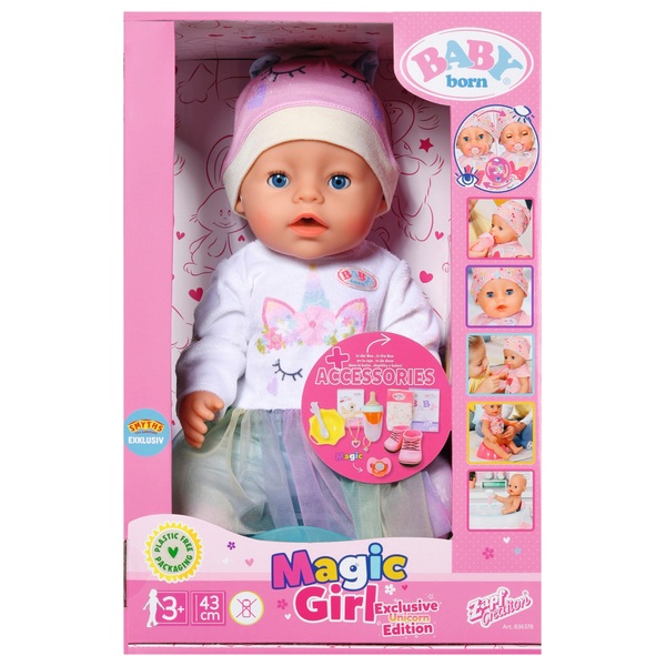 Comprar BABY born Surprise Magic Potty Surprise Purple Eyes – Doll