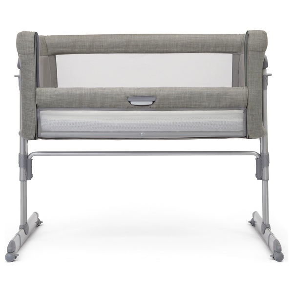 Joie Roomie Glide Bedside Crib Foggy Grey Smyths Toys UK