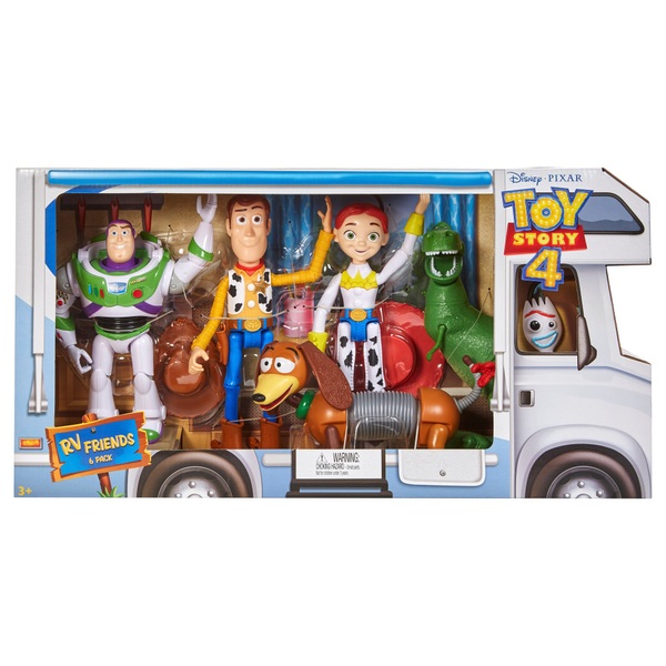 Disney Pixar Toy Story RV Friends 6-Pack Figures | Smyths Toys UK