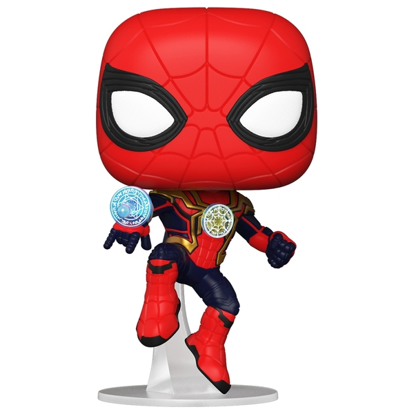 POP! Vinyl 913: Marvel Spider-Man: No Way Home -Spider-Man (Integrated  Suit) | Smyths Toys UK