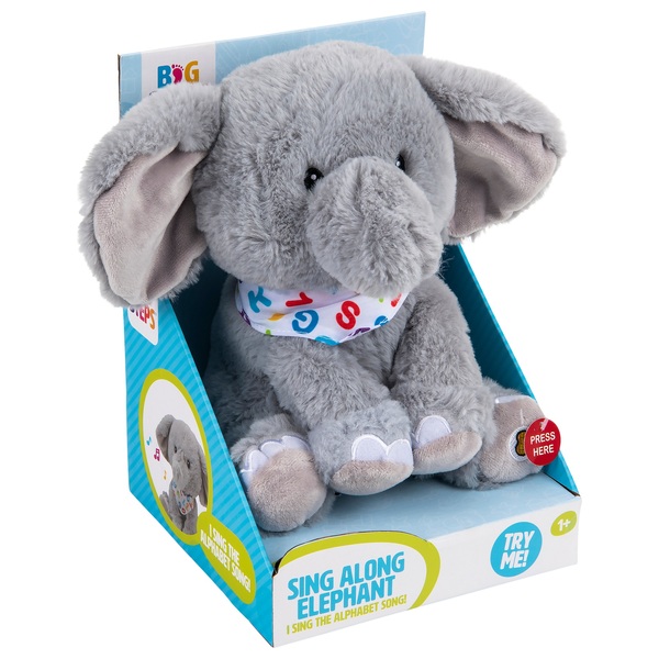 Big Steps Sing Along Alphabet Elephant | Smyths Toys UK