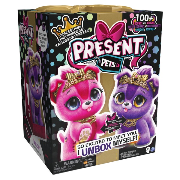 Present Pets Princess Puppy Interactive Plush Toy Assortment | Smyths ...