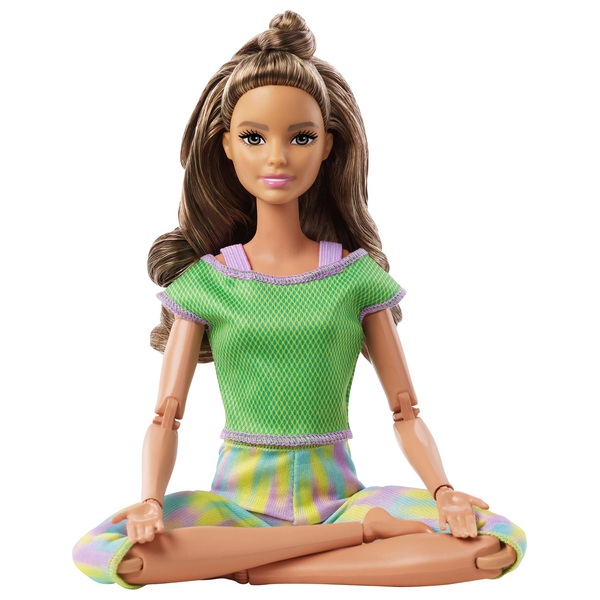 Barbie Made to Move Top Knot Doll Smyths Toys UK