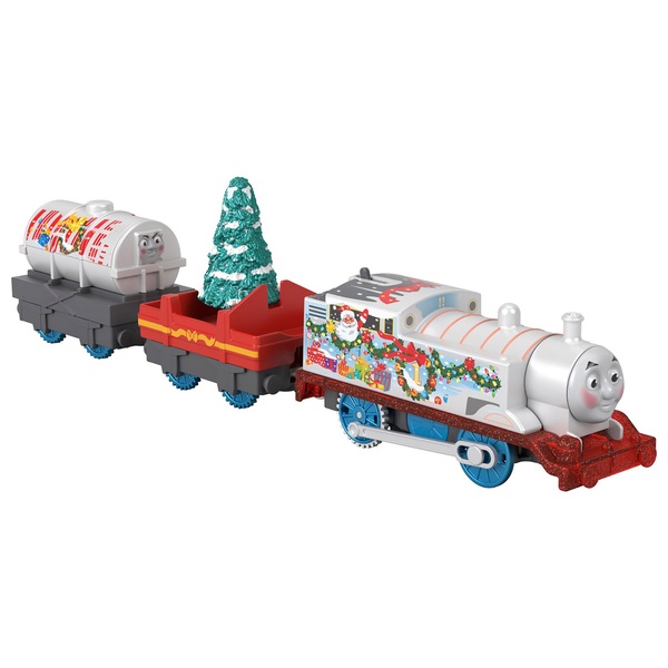 Thomas & Friends Fisher-Price Thomas Christmas Train Engine | Smyths ...