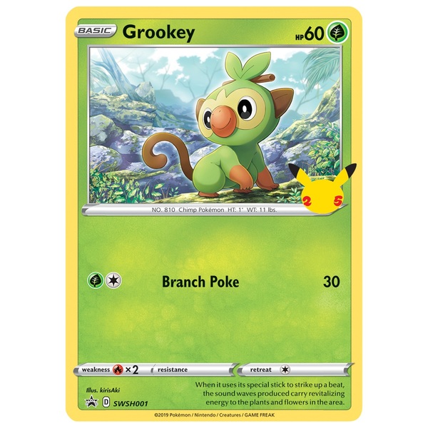 Pokémon Trading Card Game 25th Anniversary Galar Starter Pack Smyths