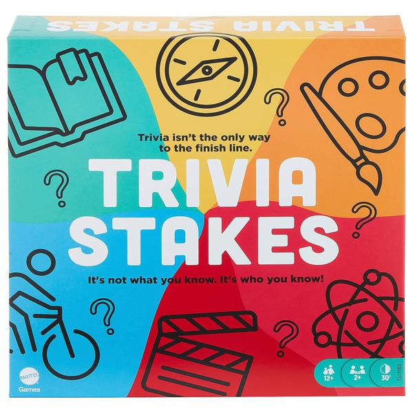 Trivia Stakes Family Board Game with Trivia and Wagers Smyths Toys UK