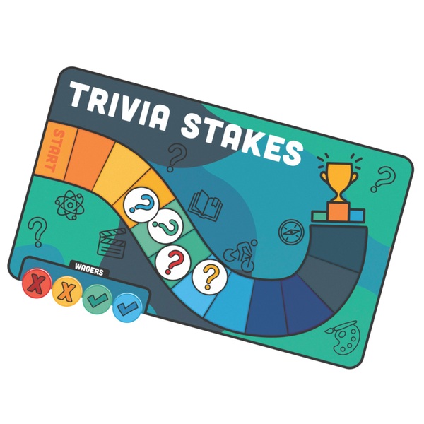 Trivia Stakes Family Board Game with Trivia and Wagers Smyths Toys UK