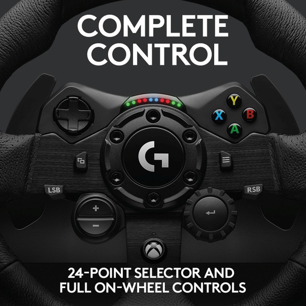 Logitech G923 Trueforce Sim Racing Wheel for PC & Xbox One & Xbox