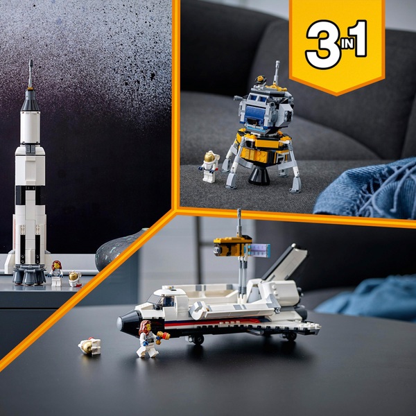 Lego 31117 Creator 3in1 Space Shuttle Adventure Building Set 