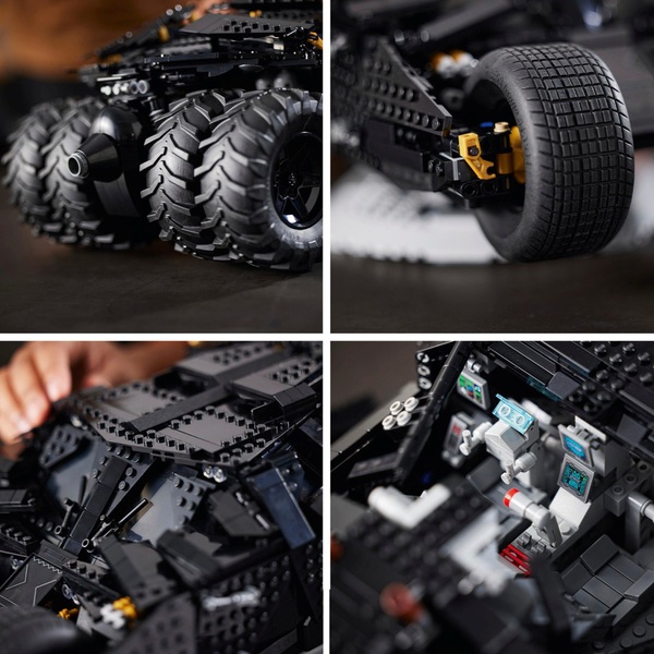 LEGO DC 76240 Batman Batmobile Tumbler Car Model for Adults | Smyths Toys UK