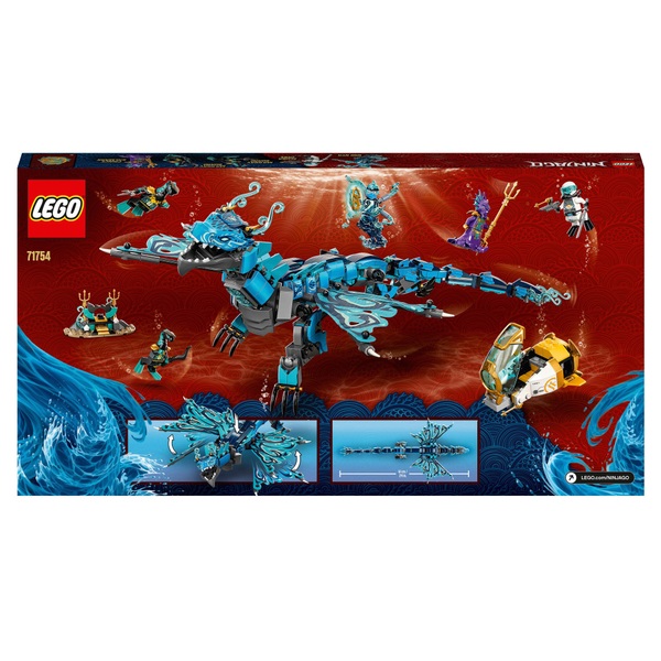 Lego 71754 Ninjago Water Dragon Toy Ninja Building Set Smyths Toys Ireland - water dragon head roblox
