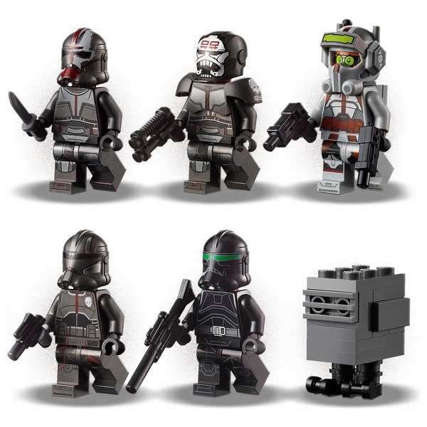 LEGO 75314 Star Wars The Bad Batch Attack Shuttle Set Smyths Toys UK