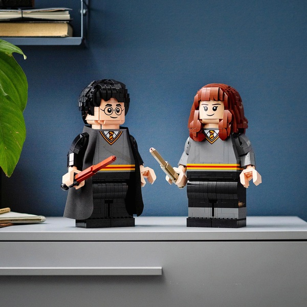 LEGO 76393 Harry Potter: Harry Potter & Hermione Granger Building Kit ...