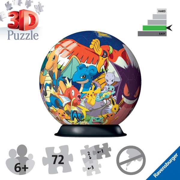 Ravensburger Pokémon 72 Piece 3D Jigsaw Puzzle | Smyths Toys UK