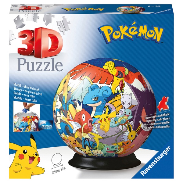 karar verecek En az Mathis  Ravensburger Pokémon 72-piece 3D Jigsaw Puzzle | Smyths Toys UK