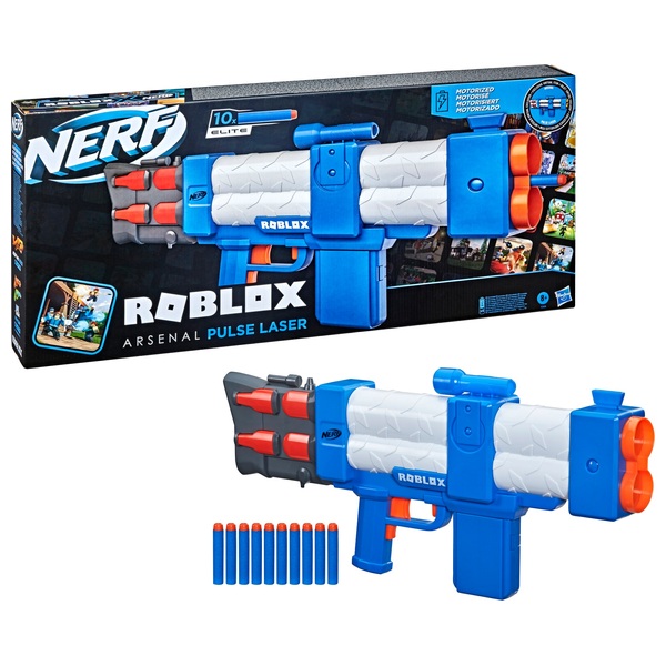 Roblox Arsenal: Pulse Laser Motorised Dart Blaster | Smyths Toys UK